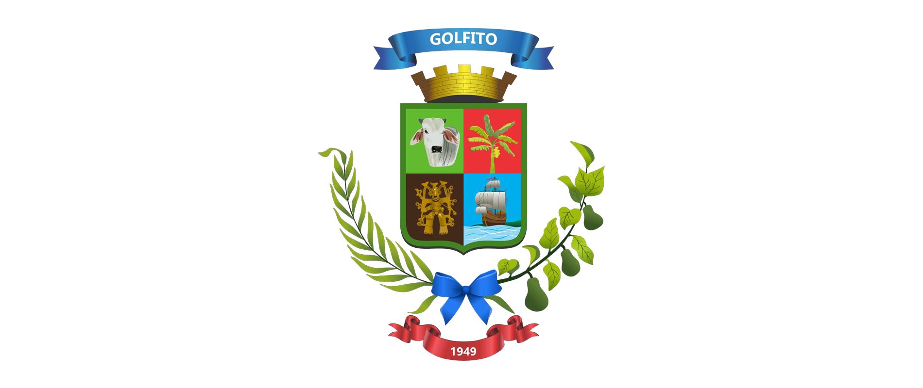 Escudo de la municipalidad de Golfito