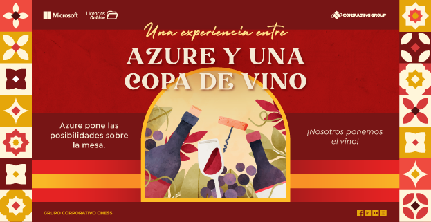 Una experiencia entre Azure y una copa de vino